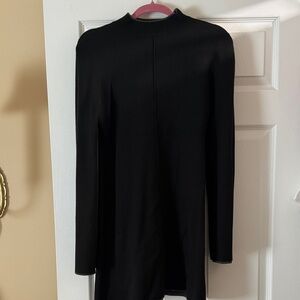 Topshop Elegant Black Long Sleeve Dress